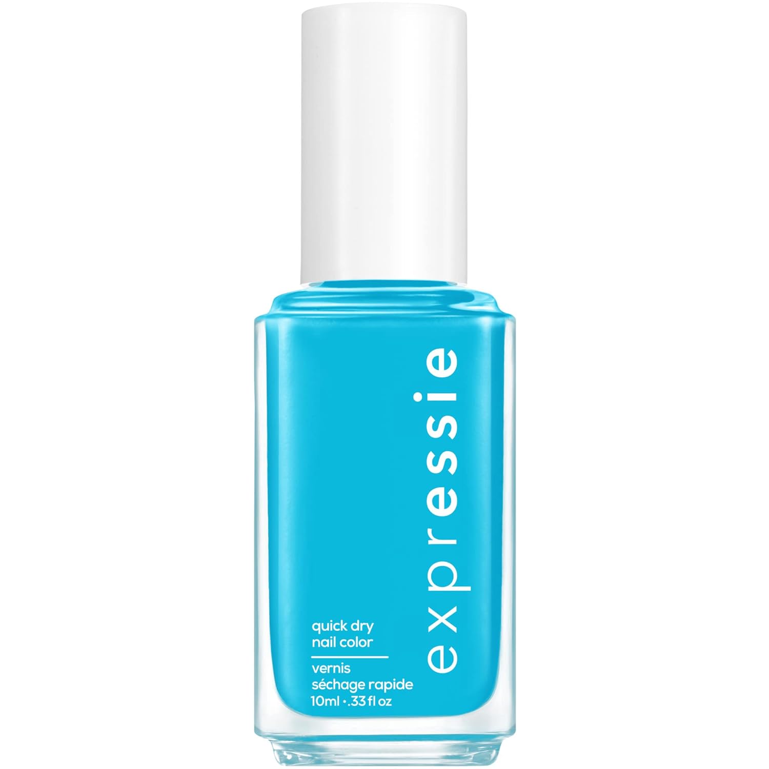 essie Nail Polish, Expressie Quick-Dry Nail Color, Vegan, Word On The Street, Blue, Word On The Street, 0.33 fl oz