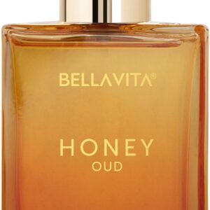 Honey Oud Eau de Parfum (3.4 fl. oz.) | Patchouli, Vanilla, Bergamot, Floral & Spicy + Made with Clean & Vegan Essentials Oils + Cruelty Free | Long-Lasting Unisex Fragrance