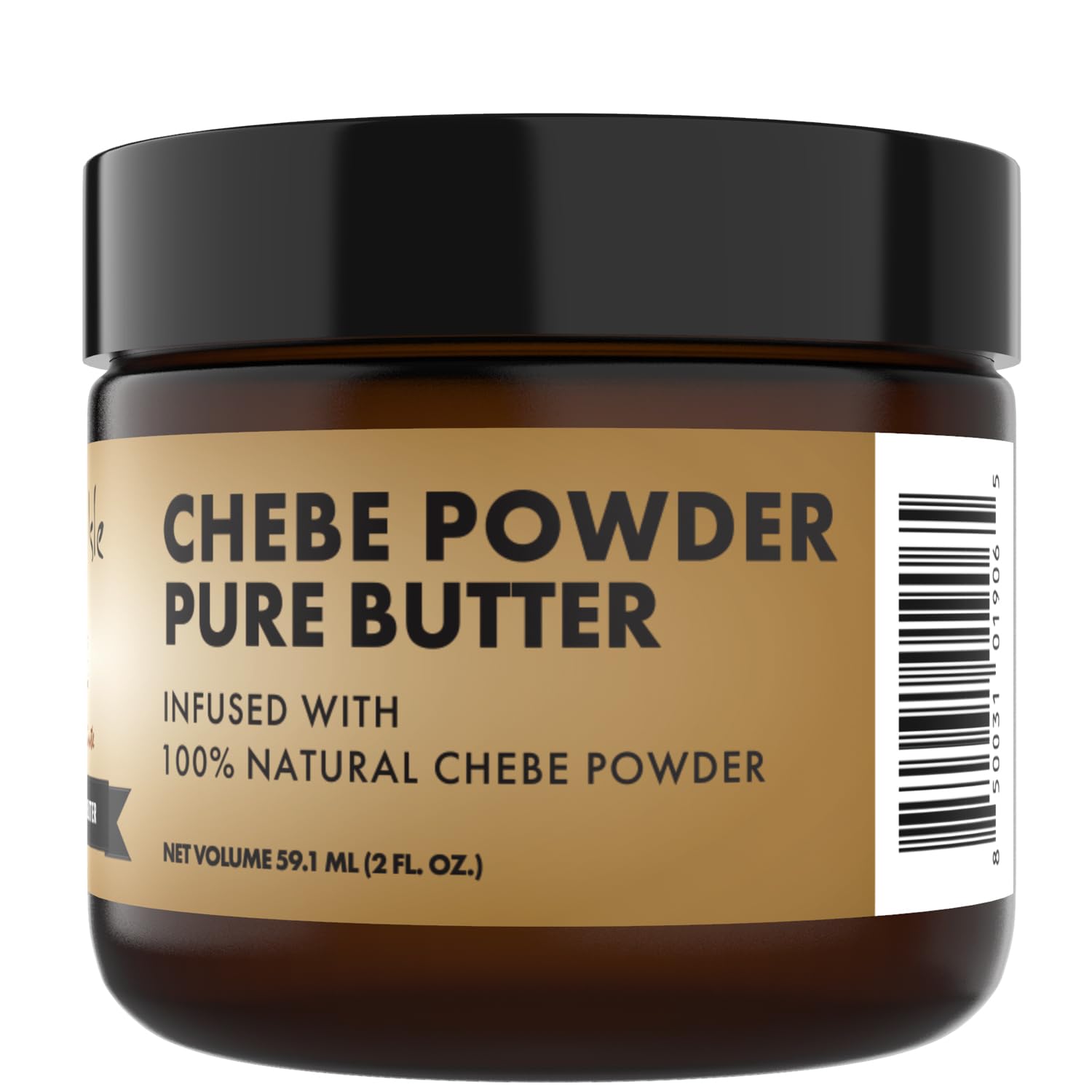 Sunny Isle Jamaican Black Castor Oil Pure Butter with African Chebe Powder 2oz | All-Natural Longer, Stronger Hair & Skin Moisturizer for All Types - Image 5