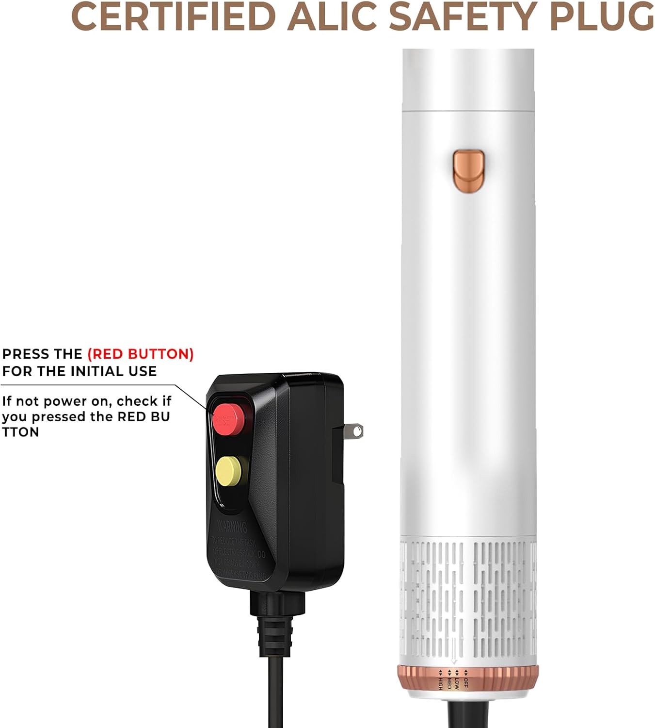 Hair Dryer Brush,6 in 1 Professional Hot Air Styler,Powerful Air Curling Wrap Styler,Negative Ionic Hair Dryer Fast Drying, Multi Hair Stylerfor Curling Volumizing Straightening Styling - Image 7