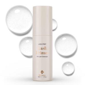 BL Lashes Primer for Eyelash Extensions | Removes Oils & Residue | Oil-Free for Stronger Adhesive Bonding | Speeds Up Application Time | Professional Use & Gentle on Sensitive Skin (50ml, 1.69 fl.oz)