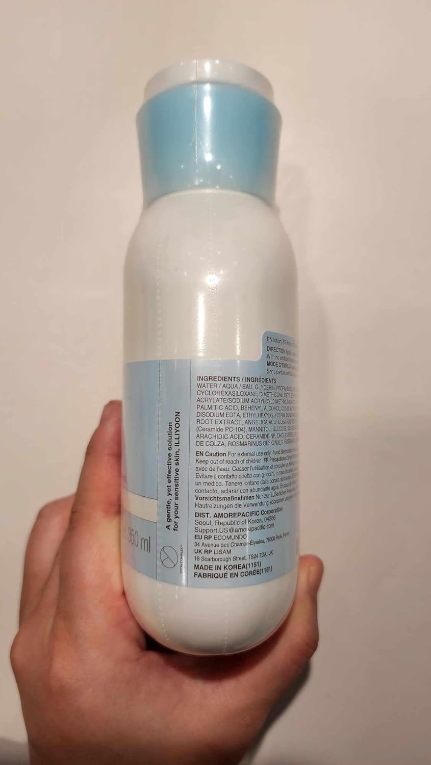 Illiyoon Ceramide Ato Lotion | Lightweight Moisturizer for Dry & Sensitive Skin, Barrier Repair for Face & Body, Mild for Babies, Vegan Certified, Korean Skin Care, 11.83 fl.oz. - Image 9