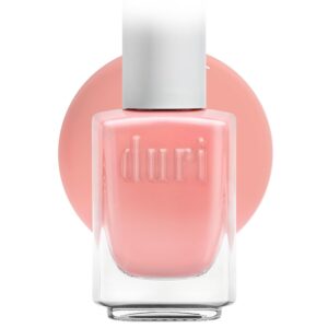 duri Nail Polish, 599 Call Me Maybe, Pastel Coral Shade, Long Lasting
