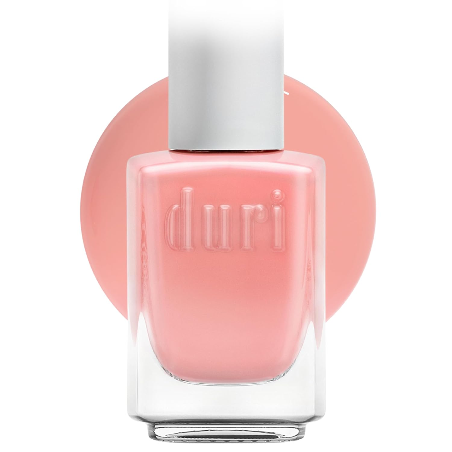 duri Nail Polish, 599 Call Me Maybe, Pastel Coral Shade, Long Lasting