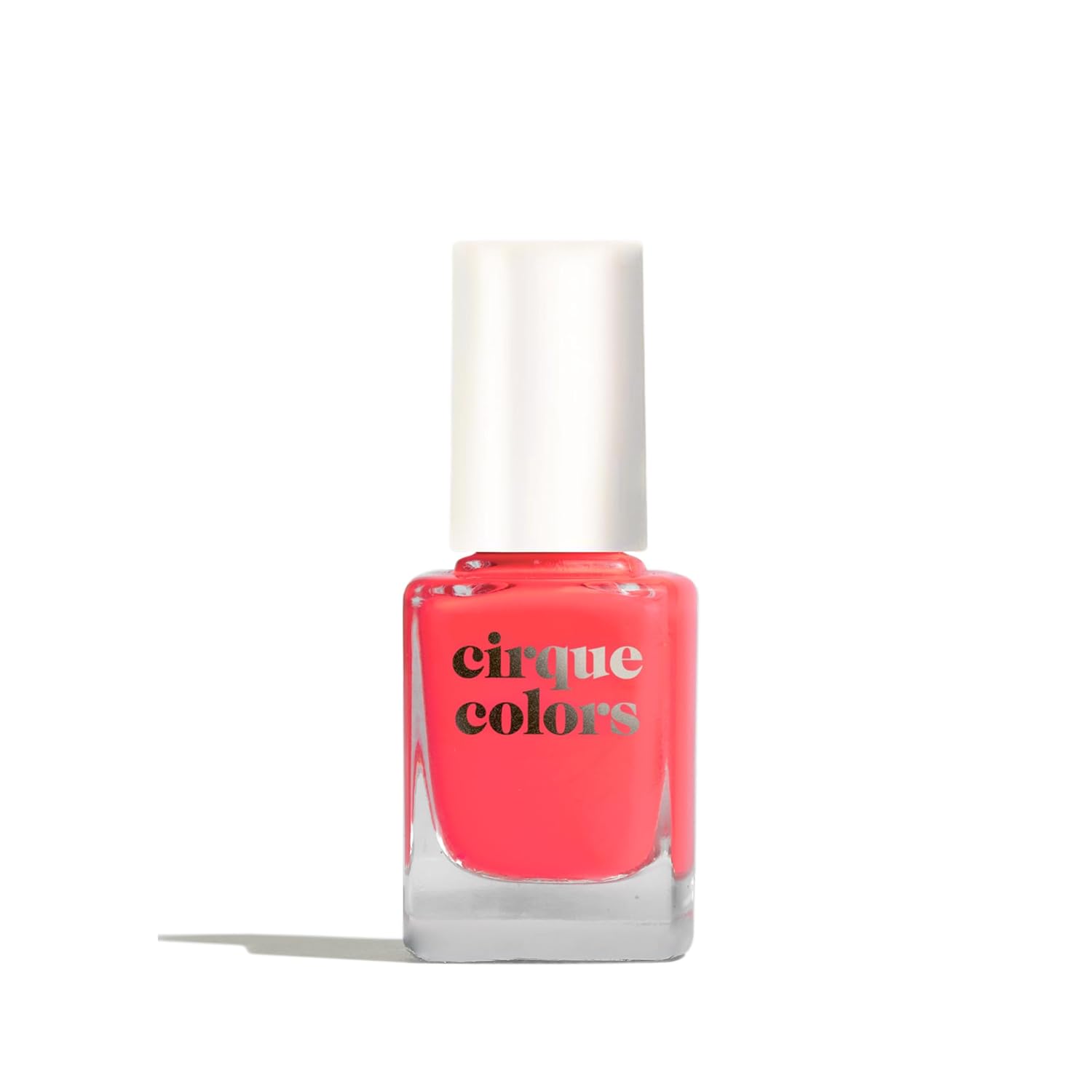 Cirque Colors Vice Collection - Crème Nail Polish - Boozy Brunch - Neon Coral - 0.37 fl. oz. (11 ml) - Vegan, Cruelty-Free, Non-Toxic Formula