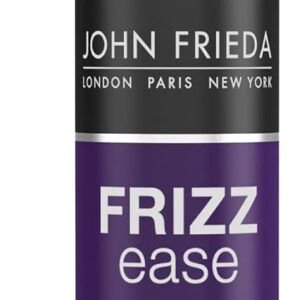 John Frieda Frizz Ease 3 Day Straight Heat Protection Spray, Keeps Hair Straight and Frizz-Free for 3 Days, Keratin-Infused Flat Iron & Styling Spray for a Smooth, Sleek Finish, 3.5 Oz