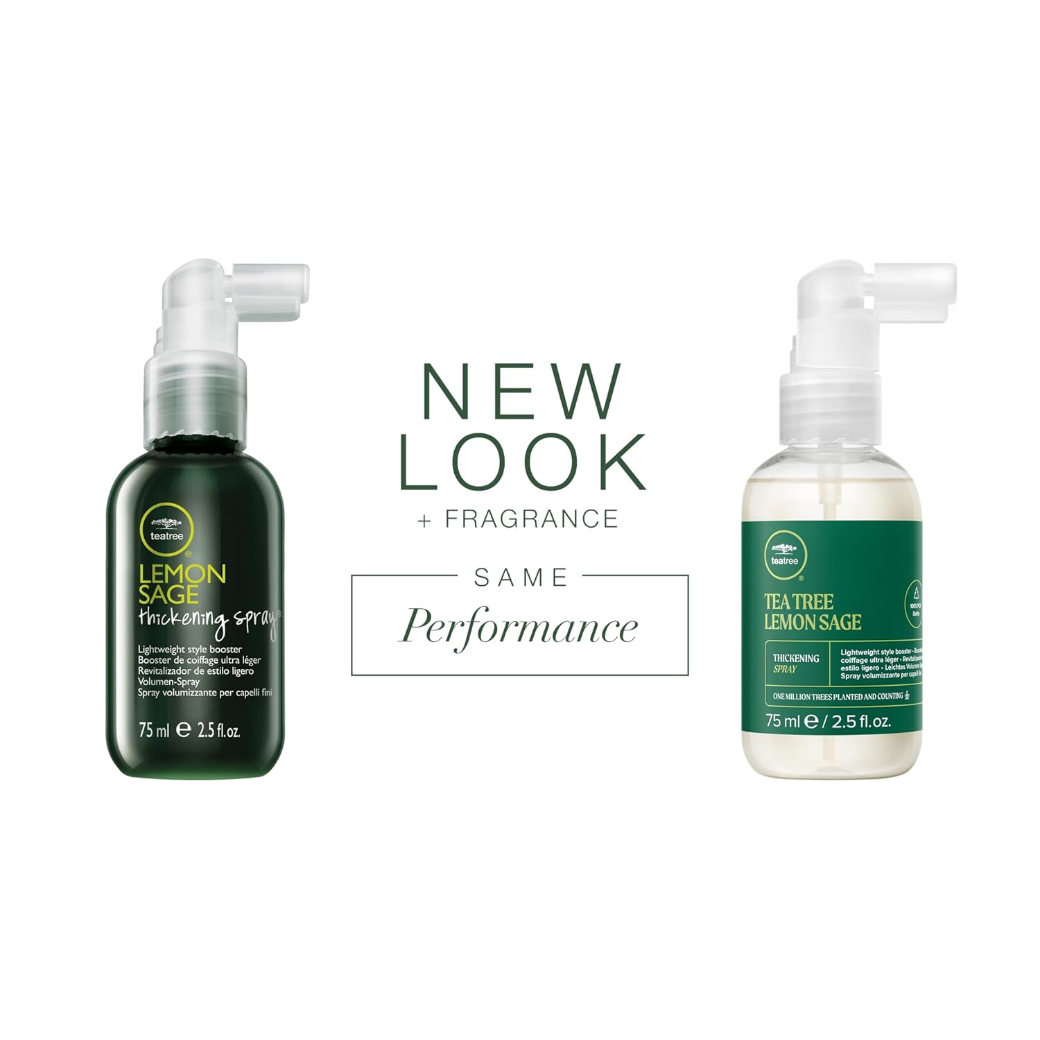 Tea Tree Lemon Sage Thickening Spray, Builds Body + Boosts Volume, For Fine Hair - Image 2