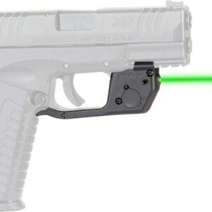 ArmaLaser TR35G Designed to fit Springfield XD Mod.2 & 3, XD-M and Elite Variations Ultra Bright Green Laser Sight GripTouch Activation