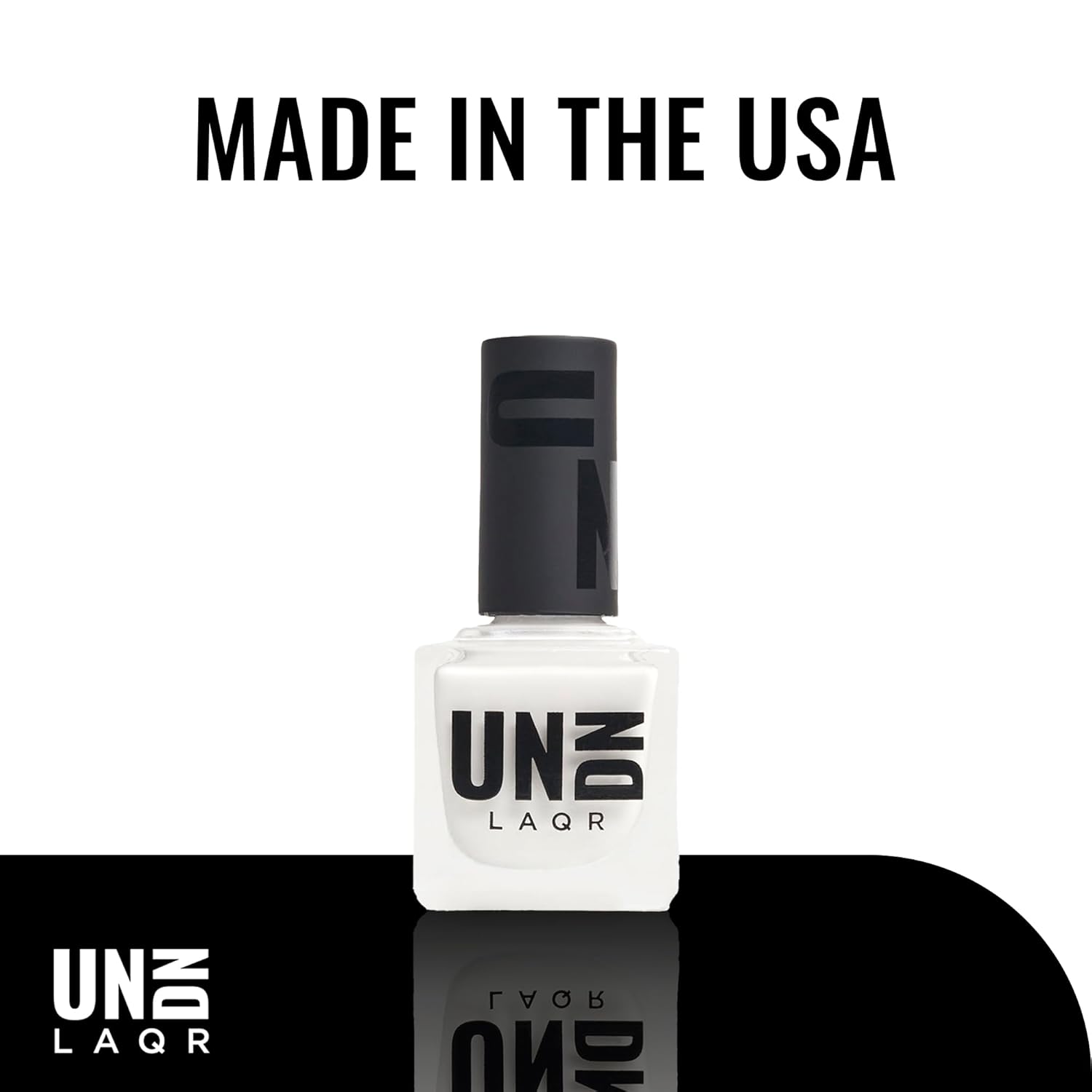 UN/DN Vegan Nail Polish - 301 White - White Nail Polish - Fingernail Polish for Women and Men - Long Lasting, Cruelty Free - 0.5 oz - Image 3