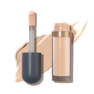 COVER FX Skin Discovered Longwear Full Coverage Concealer | Buildable Crease-Resistant High Coverage Formula Conceals, Corrects, and Brightens | L1- Fair to light with Neutral Warm Undertones