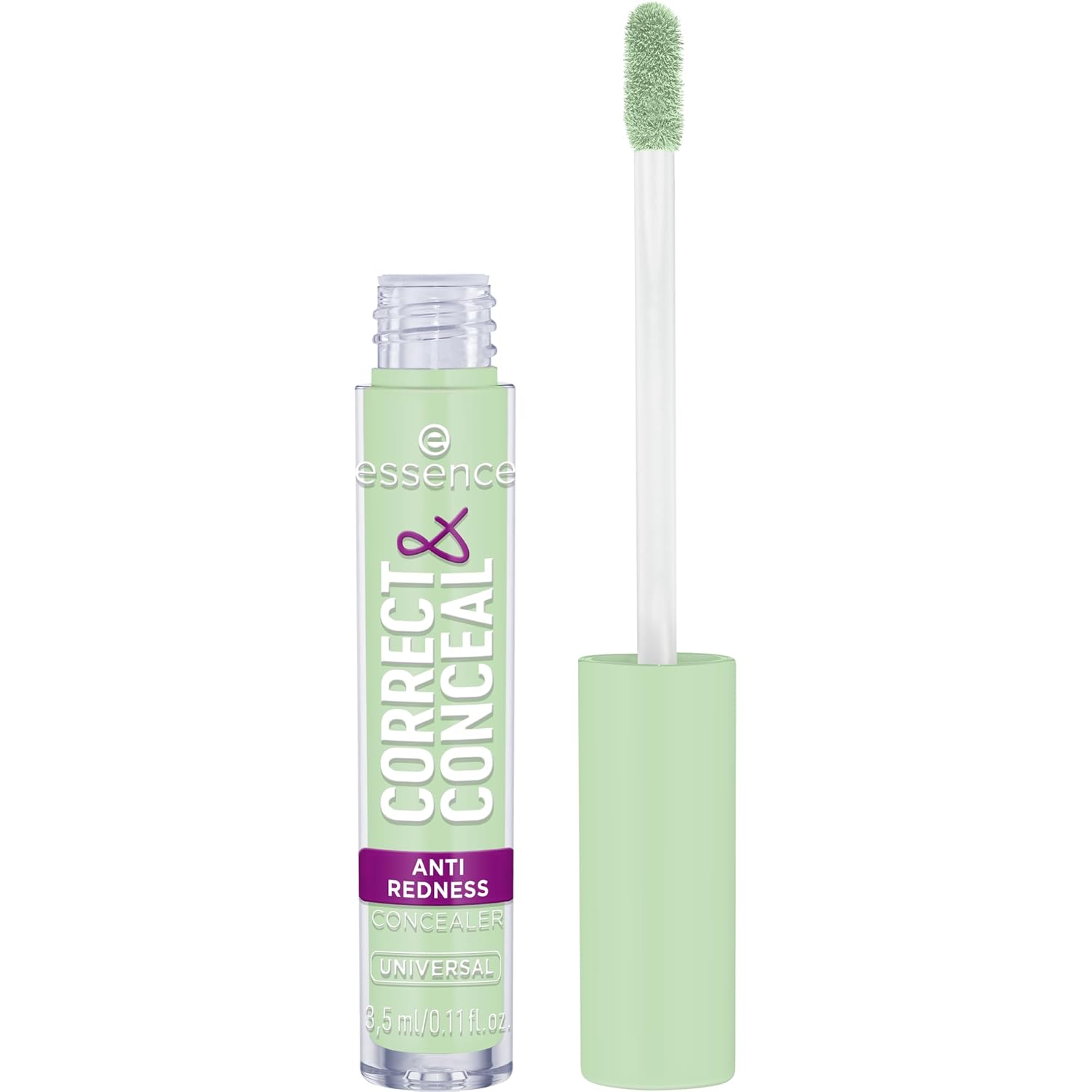essence | Correct & Conceal Anti-Redness Concealer | Neutralizes Redness with Soothing Aloe Vera | Vegan & Cruelty-Free (100 | Green) - Image 2