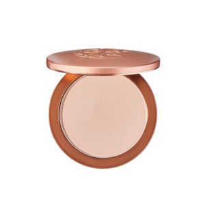 YENSA Super Serum Silk Powder Foundation - Matte Foundation Makeup to Blur and Smooth Pores - Provides a Radiant and More Even Skin Tone for a Natural, Healthy Glow - Light 1 (0.35 oz)