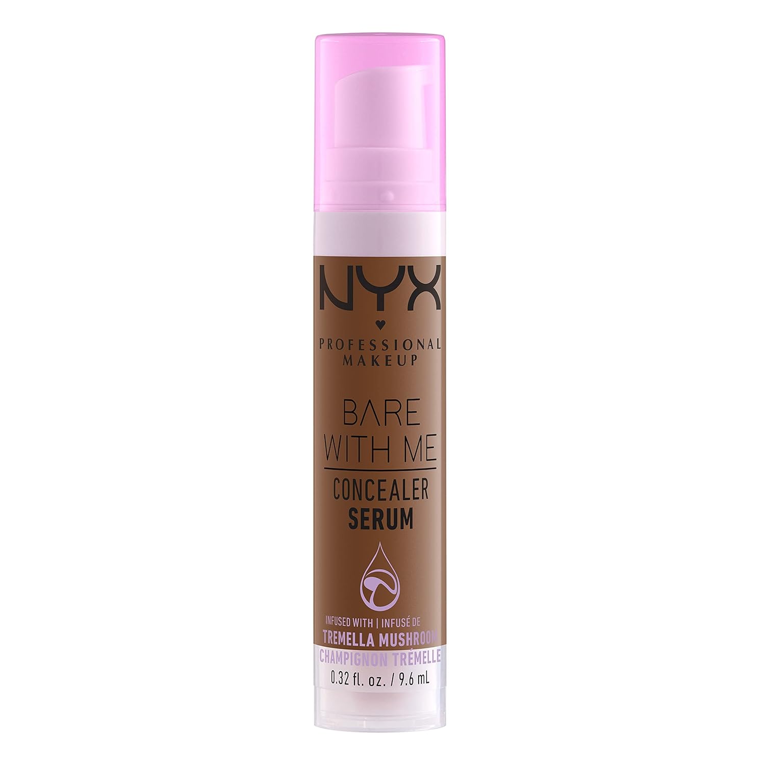 NYX PROFESSIONAL MAKEUP Bare With Me Concealer Serum, Concealer Makeup For Up To 24Hr Hydration - Mocha - Image 7