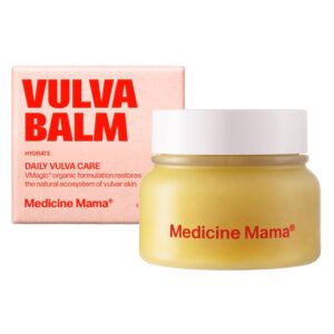 VMAGIC by Medicine Mama Organic Vulva Balm – Intimate Skin Care, Menopause Support – Relieves Feminine Dryness, Itching & Irritation – Hormone Free, Vaginal Moisturizer for Women – 2 oz