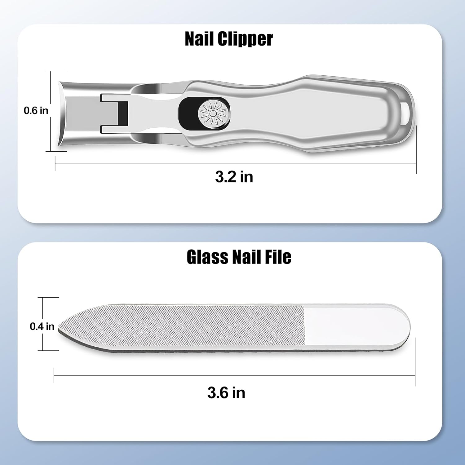 LUX German Toenail Clippers for Seniors Thick Nails, Ultra-Sharp and Durable Fingernail Clippers Cutters Trimmers with Safety Lock for Men Women Seniors, 18-Month Replacement Warranty! - Image 2