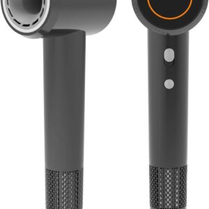 Hair Dryer for Women - 110,000 RPM Motor for Ultra-Fast Drying, 3 Temperature & 2 Speed Settings, Lightweight Design with Magnetic Nozzle, Ideal for Home and Travel