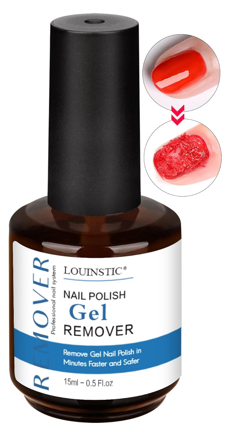 Gel Nail Polish Remover – Fast, No Soak & No Foils, Safe for Natural Nails, Healthy, Low Odor, Quick Gel Removal in 2-5 Minutes – For Nail Polish & Nail Art, At-Home Manicure Solution