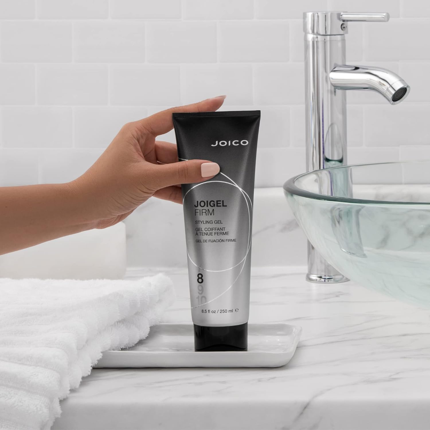 Joico JoiGel Styling Gel | For Most Hair Types | Add Body and Volume | Lock In Moisture & Boost Shine | Thermal Heat & Humidity Protection | Protect Against Pollution - Image 3