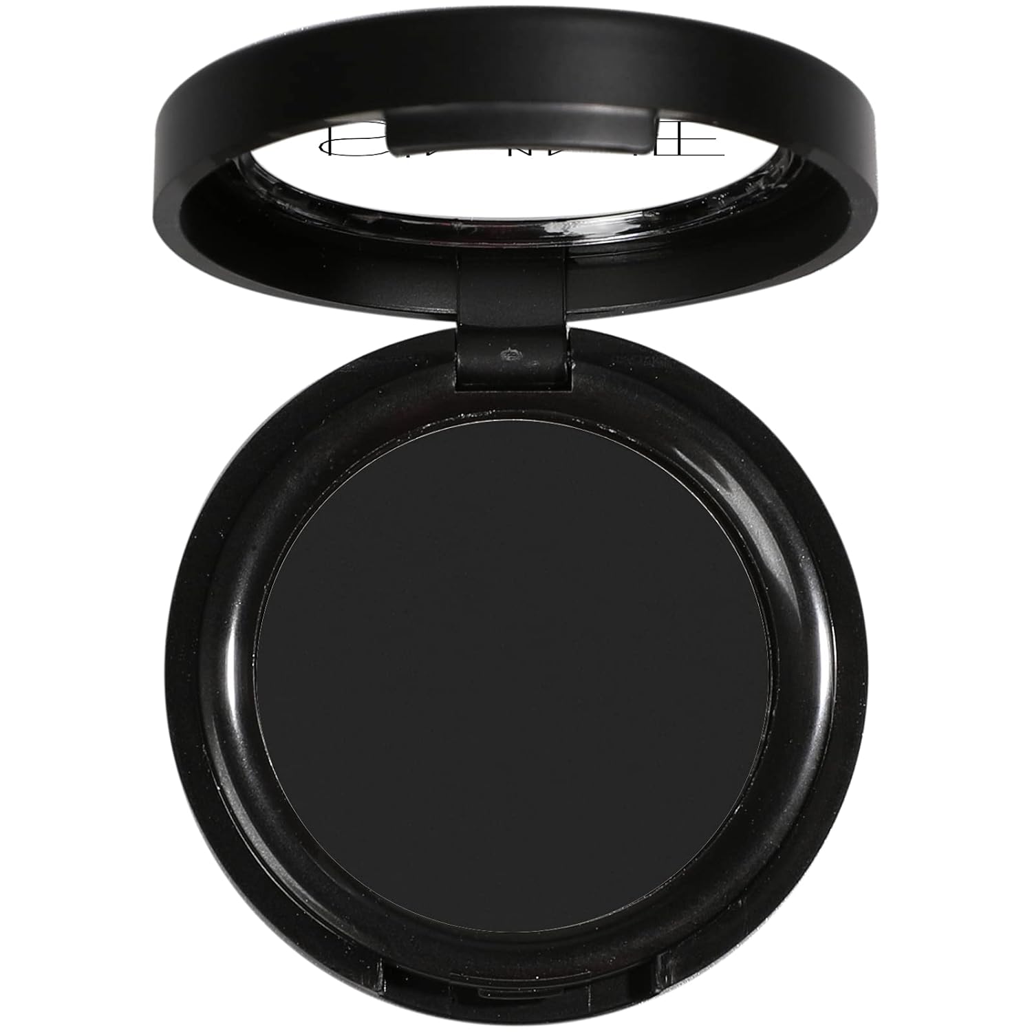 ISMINE Single Black Matte Eyeshadow Powder Palette High Pigment, Longwear, Intense Color Best Black Eyeshadow