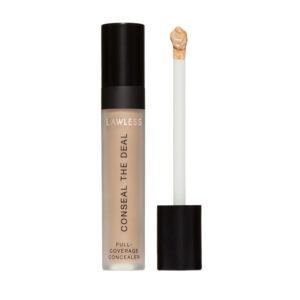 Conseal The Deal Lightweight Longwear Everyday Concealer - Cream Puff - with Antioxidants and Caffeine to Reduce Dark Circles and Puffiness. Long-Wearing, Self-Setting, Silicone-Free - 5 ml