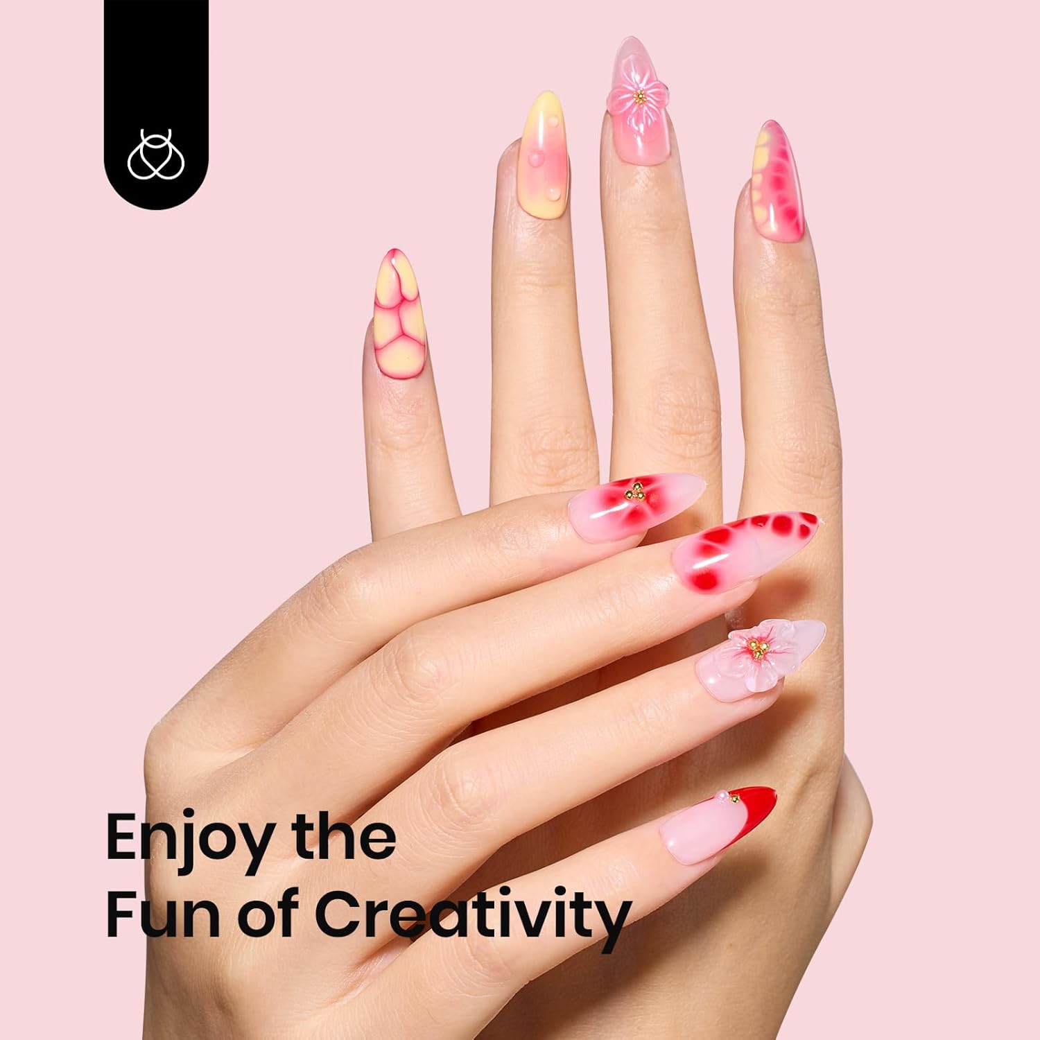 Beetles Blooming Gel, Blooming Gel Nail Polish Clear Uv Led Blossom for Spreading Effect Marble Natural Stone Watercolor Floral Print 10ml Soak off Diy Nail Art Design Manicure Gift for Women - Image 5