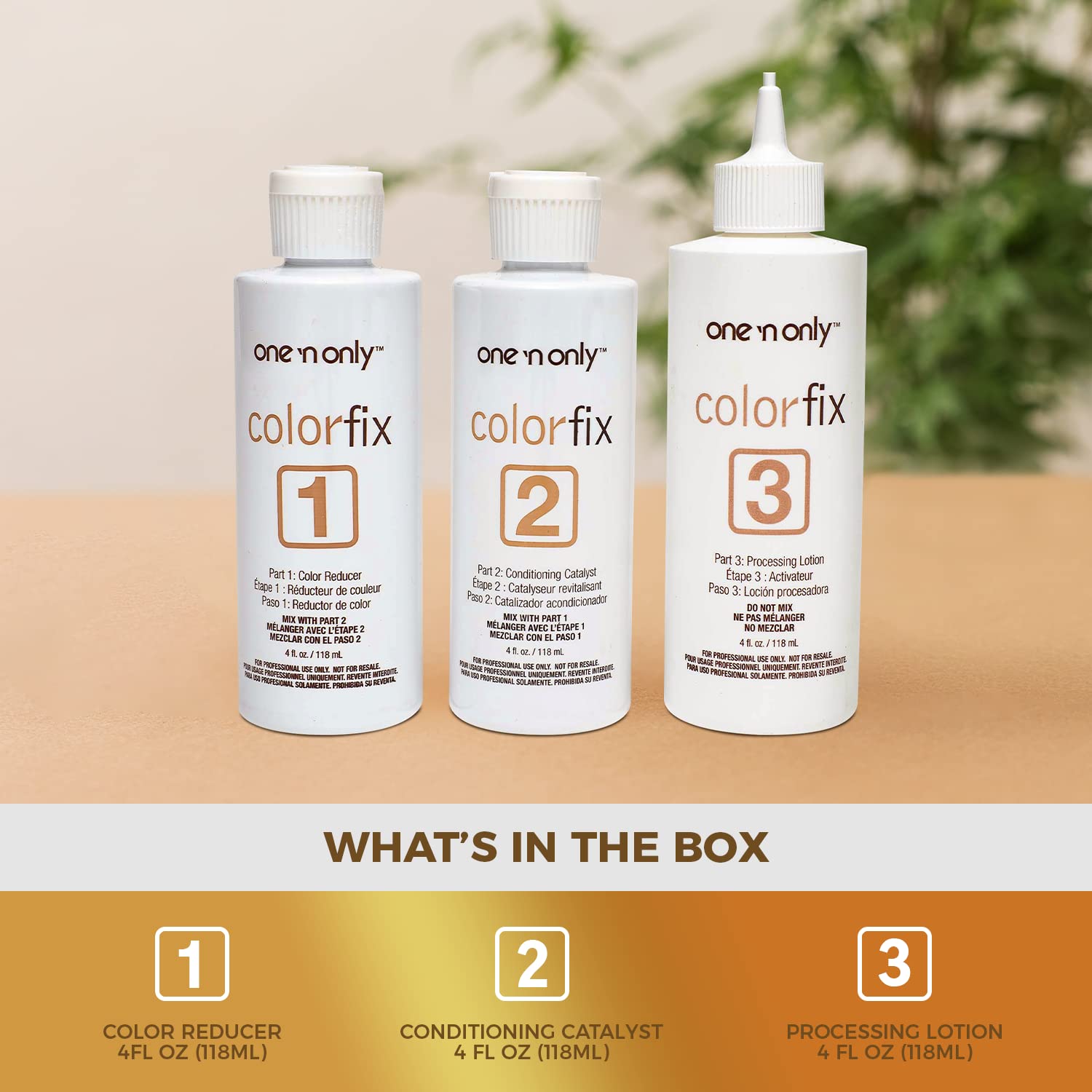 One N Only Colorfix Permanent Hair Color Remover Kit With Argan Oil - Dye Removes Any Level - Image 2