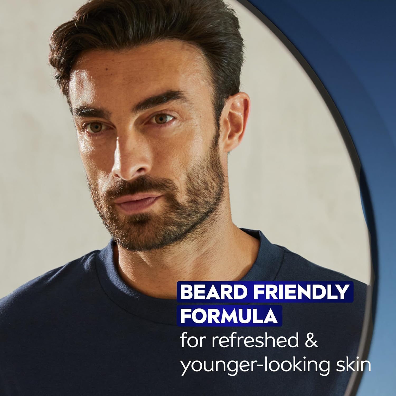 NIVEA Men Age Defense Daily Face Moisturizer with Broad Spectrum SPF 30 Sunscreen, Pro-Retinol and Hyaluronic Acid, Beard-Friendly Face Lotion Helps Defend Against UVA/UVB Rays, 1.7 Fl Oz Bottle - Image 6
