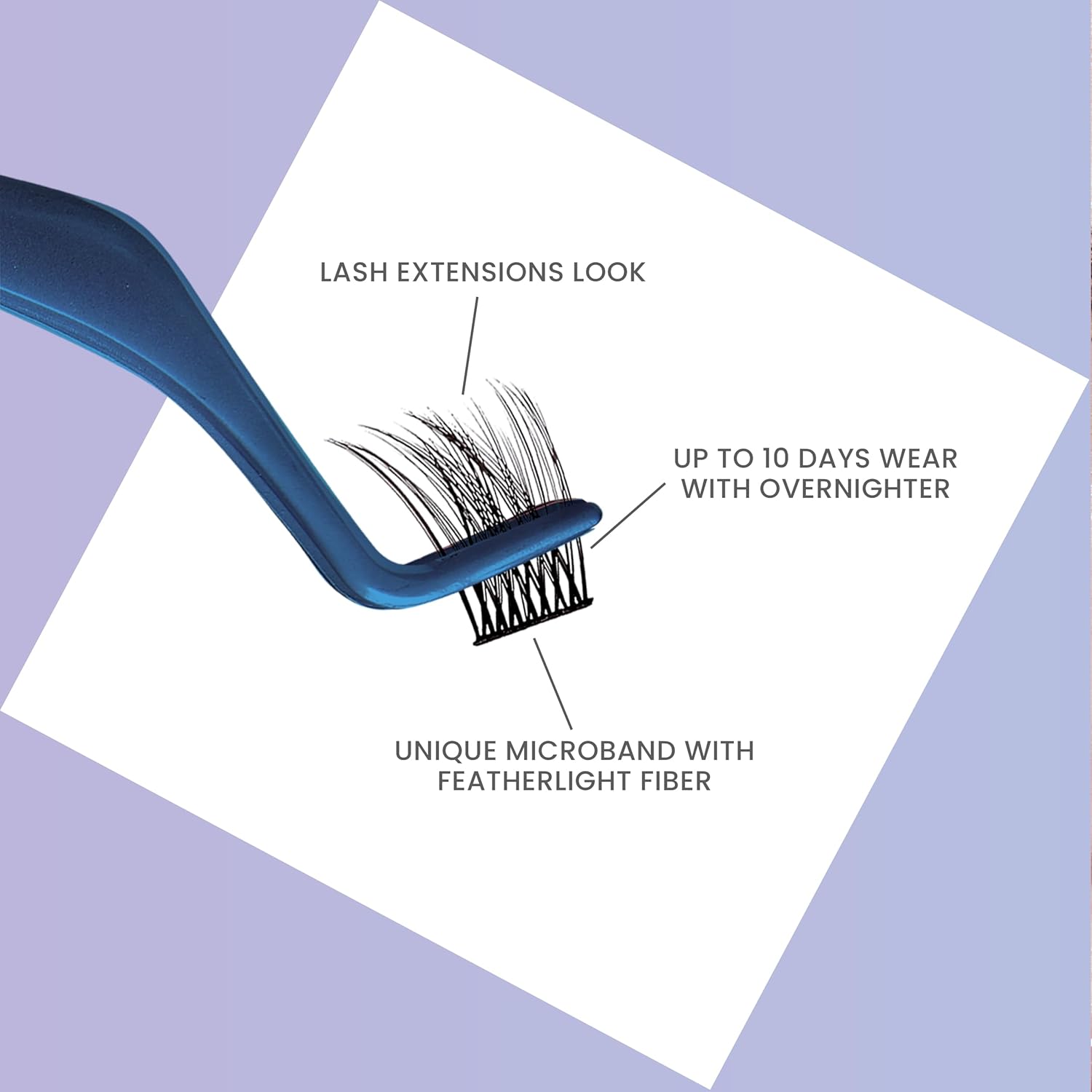 KISS Falscara DIY Eyelash Extension Remover with Natural Rosewater – Gentle Soothing Nourishing Eye Cleanser for Removal of Artificial False Synthetic Eyelashes, Lash Wisps, and Bond & Seal Adhesive - Image 3