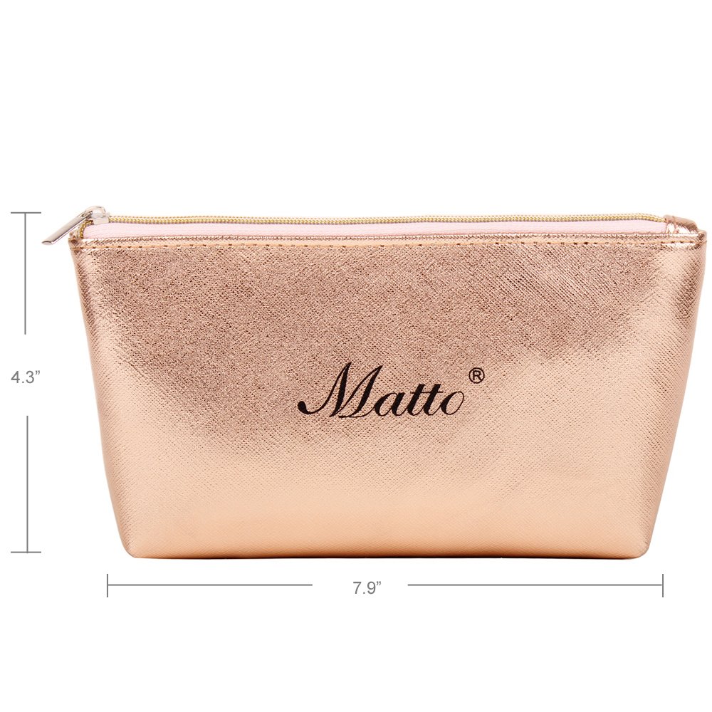 Matto Makeup Brushes 9-Piece Makeup Brush Set Foundation Brush with Travel Makeup Bag - Image 6