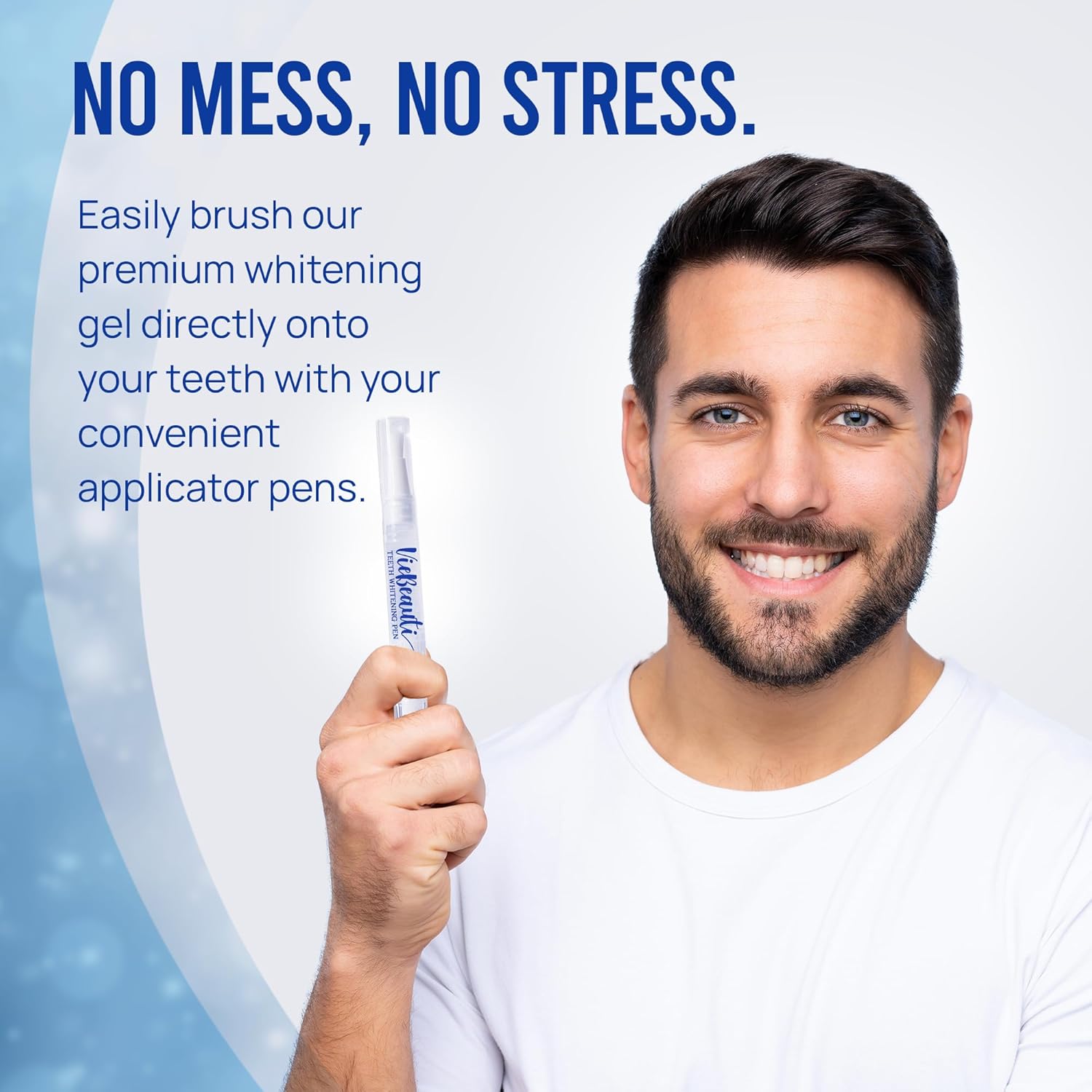 Teeth Whitening Pen Gel Kit: 35% Carbamide Peroxide Gel for Stain Removal - No Sensitivity with Remineralizing Pen for a Brighter Whiter Smile Mint - Image 8