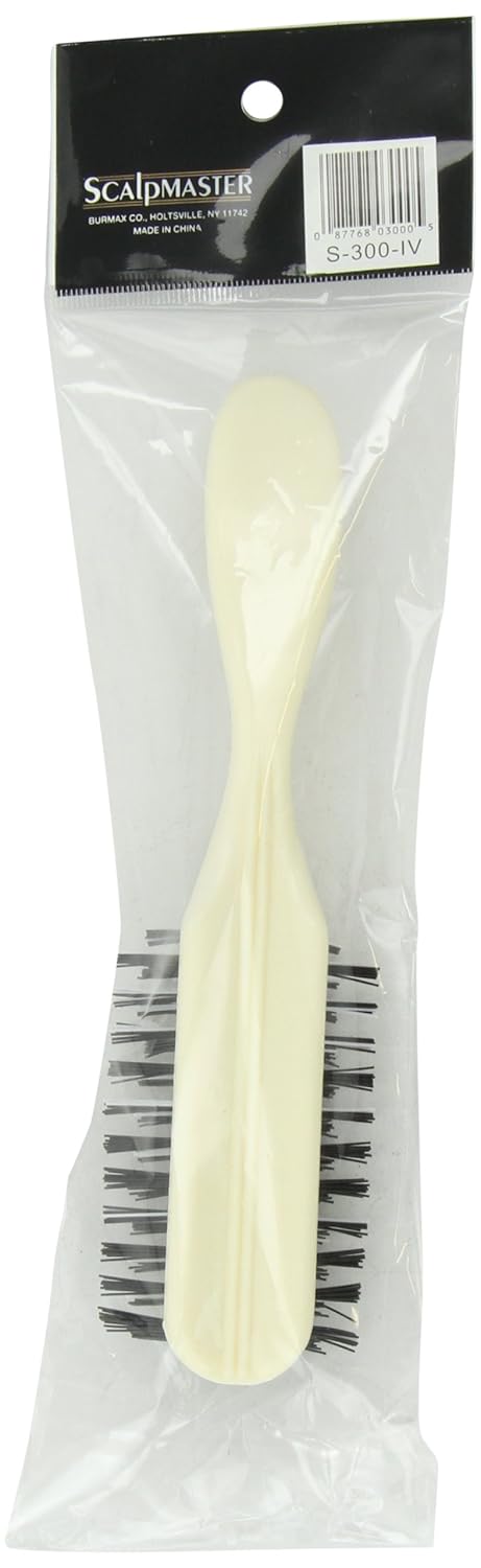Scalpmaster Nylon Bristle Salon Contour Brush (S-300-IV) - Image 2