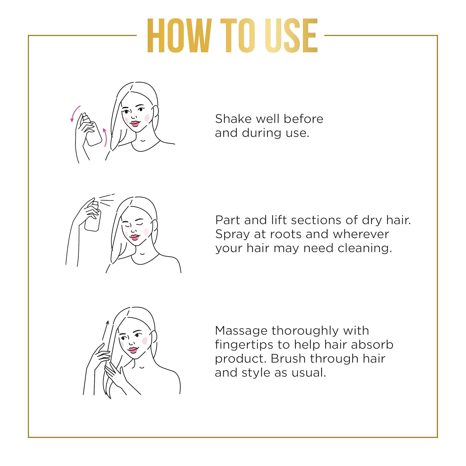 Pantene Pro-V Refresh Dry Shampoo Spray, Volumizing and Cleansing with Vitamin B5, for Fine, Thin and Color Treated Hair, 4.2 oz - Image 9