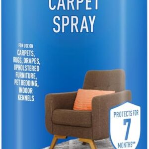 Plus Flea & Tick Carpet Spray, Kills Fleas, Flea Eggs, Flea Larvae, Ticks, Ants, Roaches, Spiders, Waterbugs & Many Other Listed Nuisance Pests In The Carpet, Treats Up to 2,000 Sq Ft, 16 Ounces