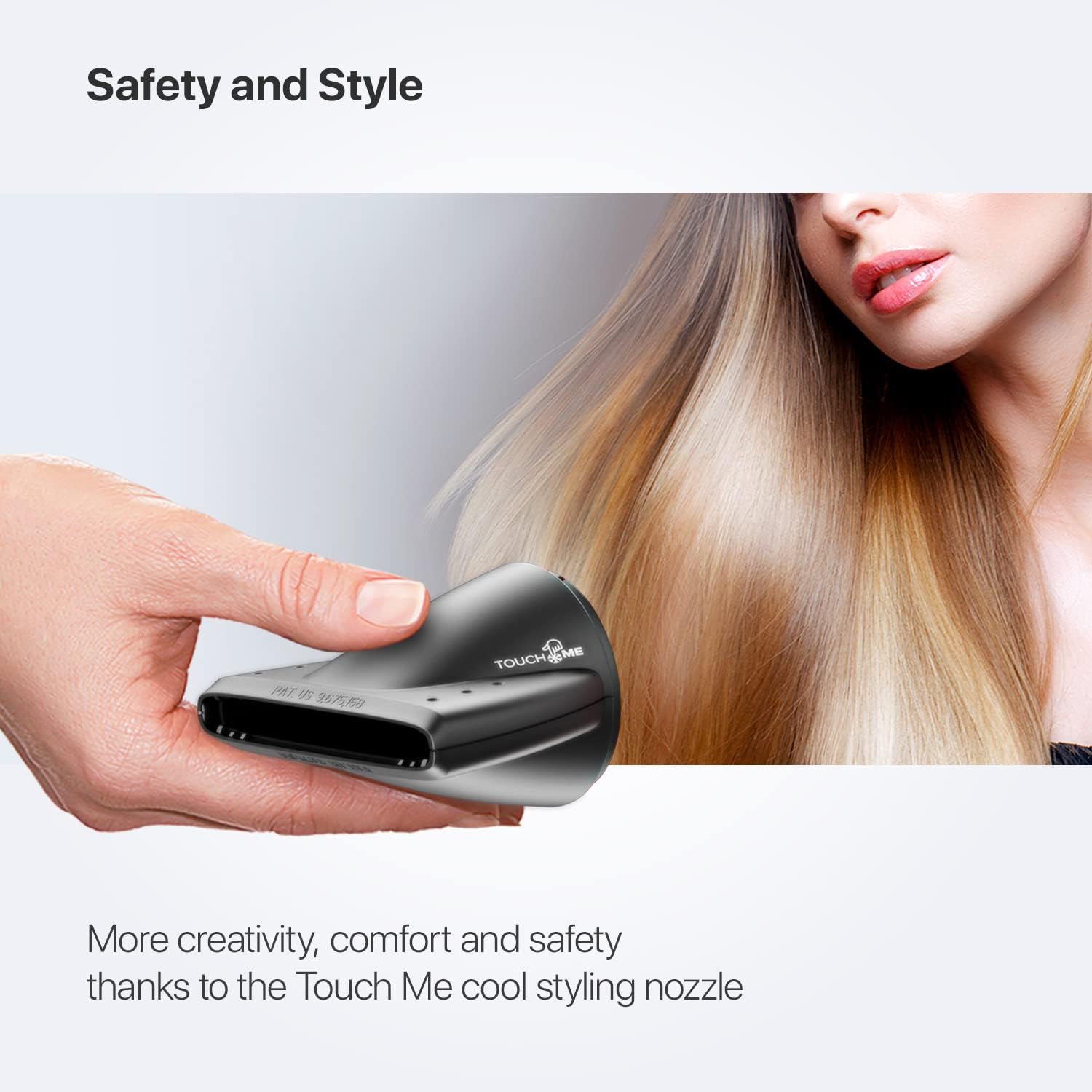 Valera 3000 Professional ion hairdryer, Powerful and Lightweight, Soft Touch Finish, Color Rose Gold - Image 5