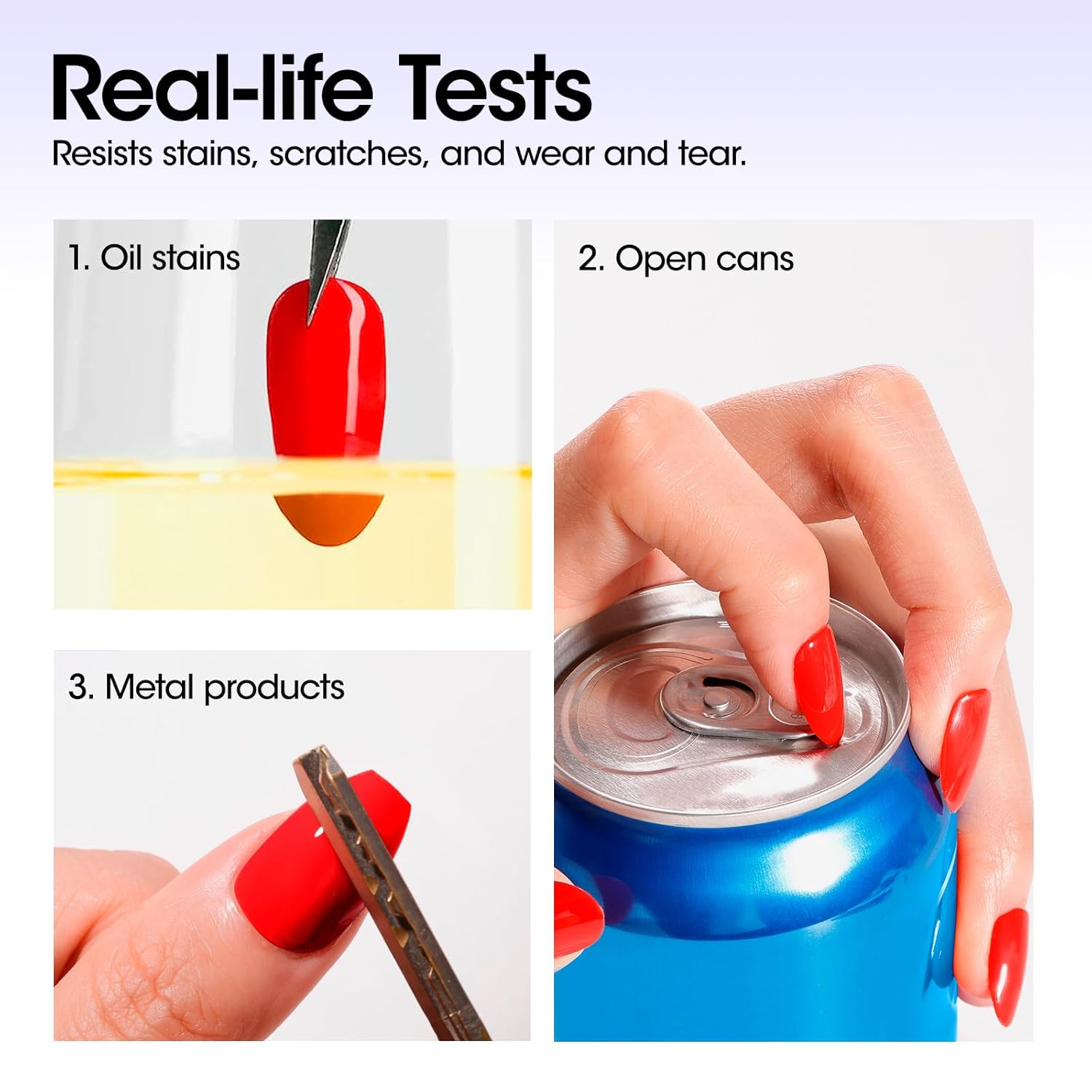 GELLEN 2 Pc No Wipe Gel Top Coat Set, 18ml Glossy Nail Polish for Salon & Home - Image 6