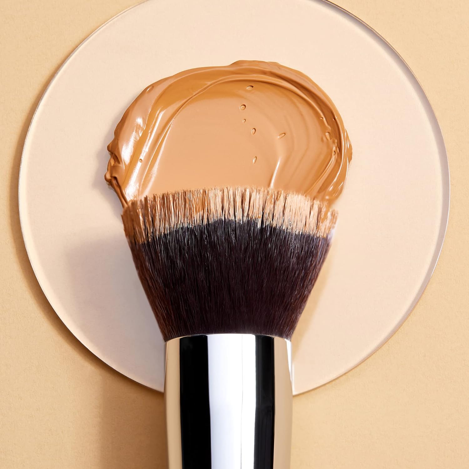 Jessup Makeup Brushes Set Professional 27 pcs Brush Makeup Premium Synthetic Foundation Contour Powder Blush Highlighter Eyeshadow Concealer Brow Face Make Up Brushes Tools Black/Silver T133 - Image 9