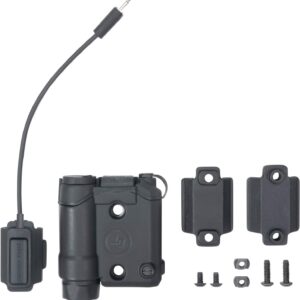 Crimson Trace CMR-301 Railmaster Pro with Green Laser, Adjustable 1000 Lumen LED Flashlight and Rechargeable Battery for Shooting, Competition and Range