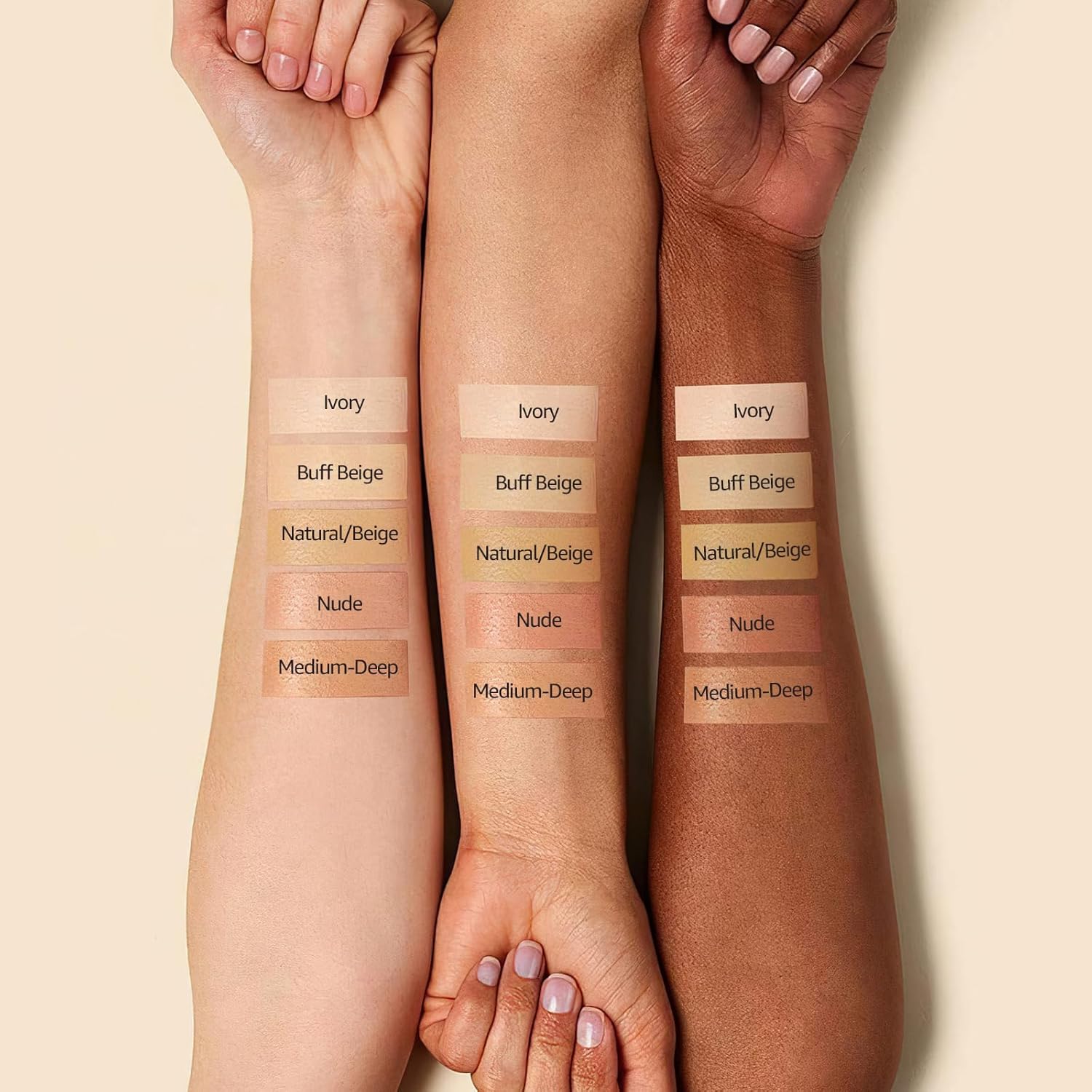 Air Cushion CC Cream - Moisturizing BB Cream Foundation, Long-Lasting Waterproof New Mushroom Head Cushion Foundation Concealer for Even Skin Tone (Buff Beige, 1 PCS) - Image 5