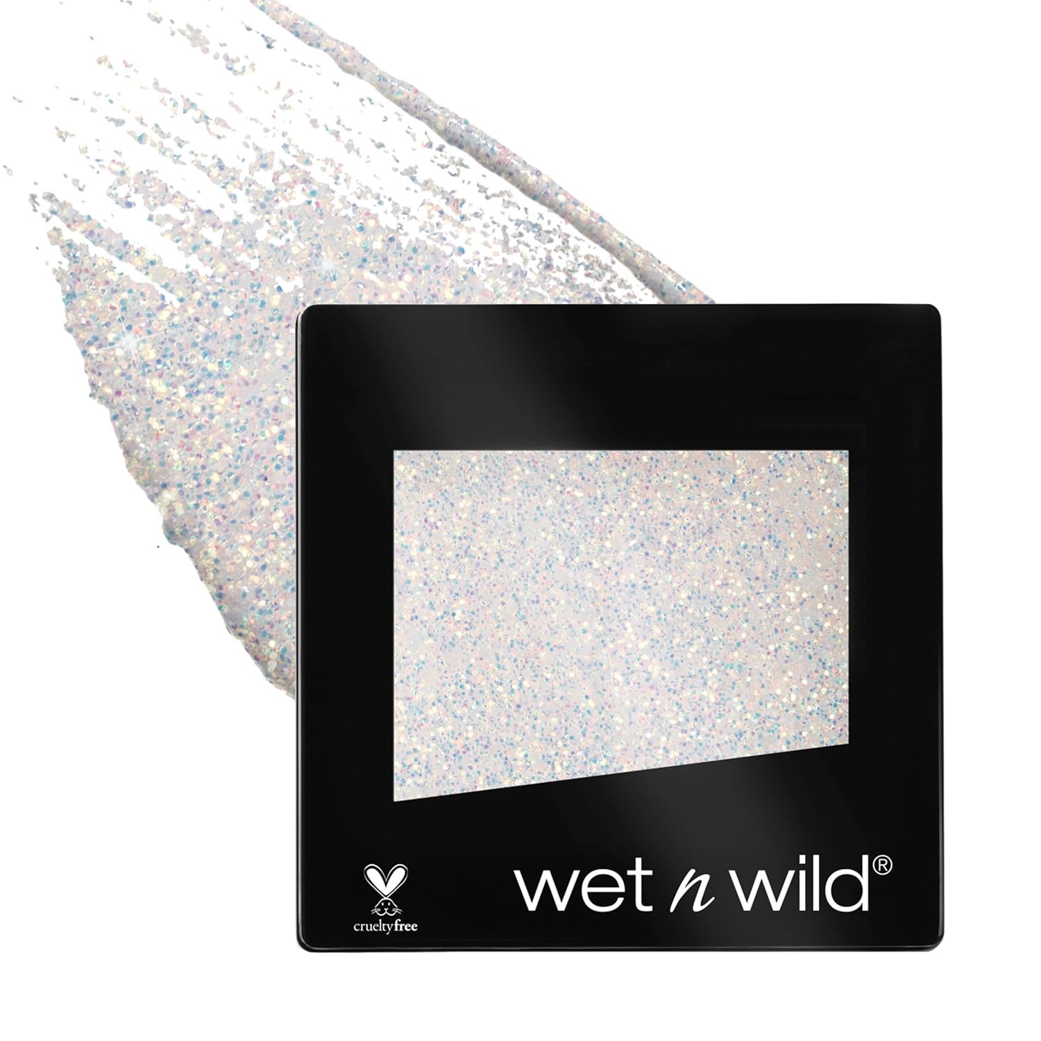 wet n wild Color Icon Glitter Eyeshadow Shimmer Spiked and Bleached - 2 Piece Glitter Eyeshadow Set - Image 5