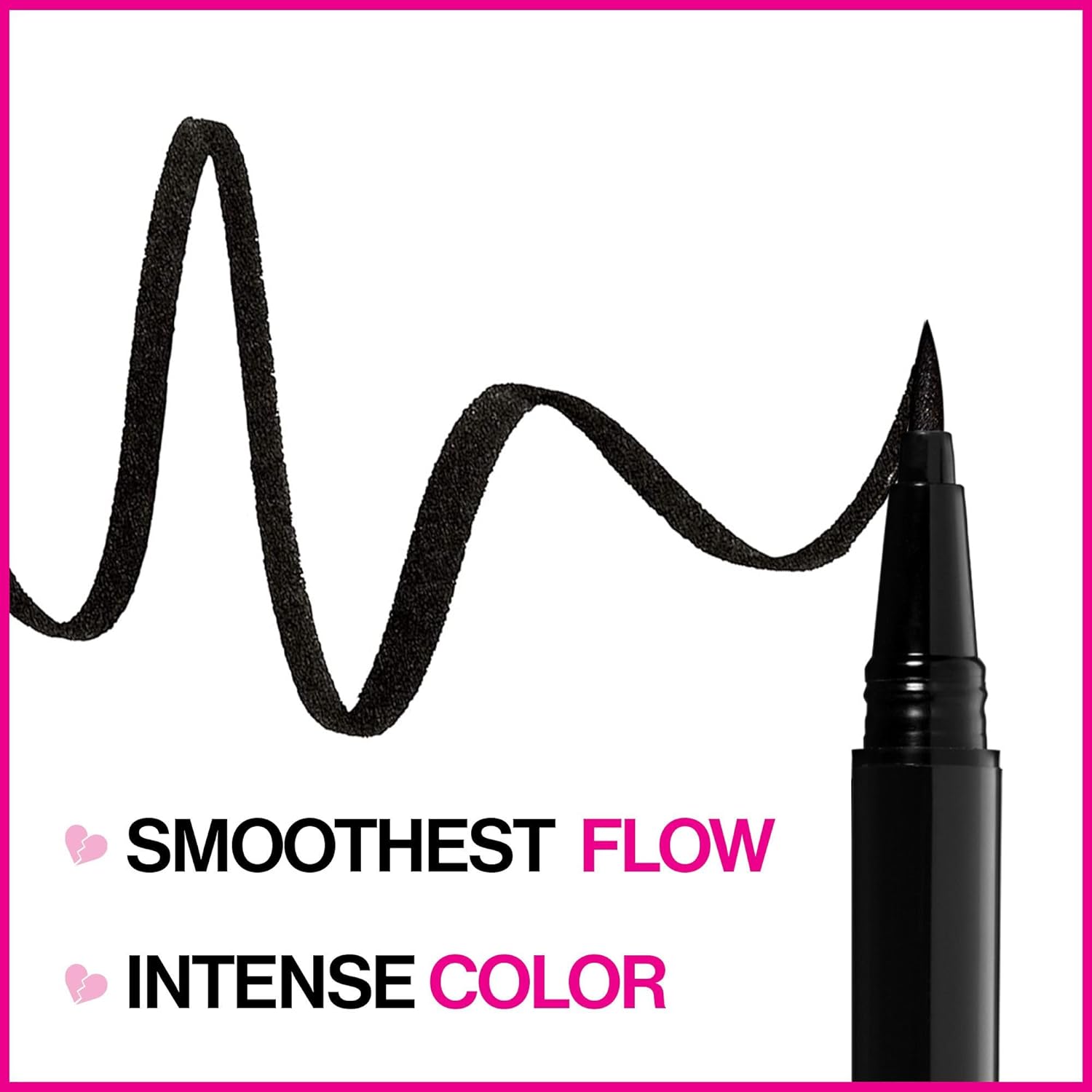 wet n wild Mega Last Breakup Proof Liquid Eyeliner - Ultra-Fine Brush, Waterproof, 16-Hour Long-Lasting Wear- Cruelty-Free & Vegan - Black - Image 22