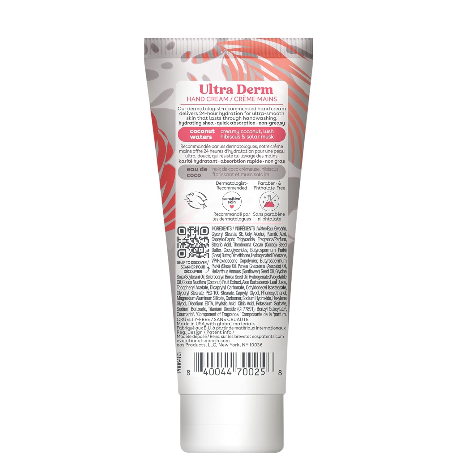 eos Shea Better Hand Cream - Coconut Hand Lotion and Skin Care | Instant Hydration + Lasting Protection | 2.5 oz - Image 6