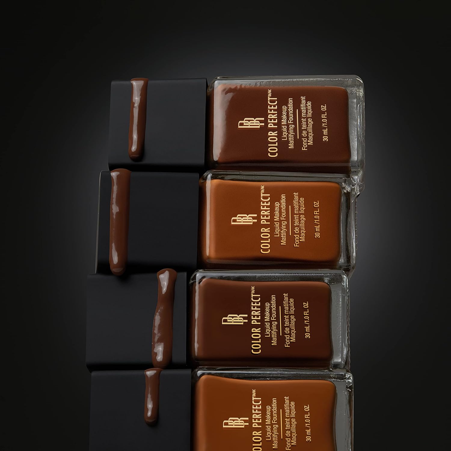 Black Radiance Color Perfect Liquid Full Coverage Foundation Makeup, Deep Amber, 1 Ounce - Image 6