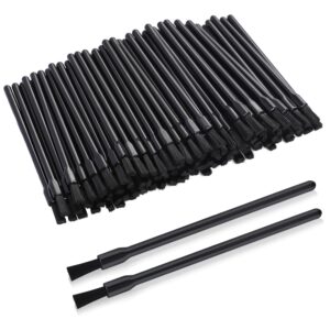 100 Pcs Lip Brushes Disposable Nail Polish Brushes Disposable Lip Brushes Lip Wand Disposable Applicators Lipstick Lip Gloss Wands Nail Polish Brush Multifunctional Makeup Brushes for Women