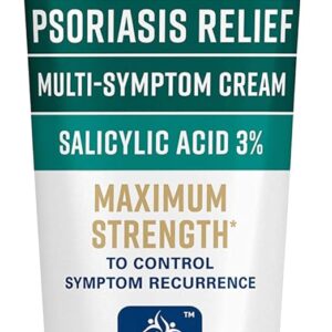 Gold Bond Multi-Symptom Psoriasis Relief Cream, 4 oz., for Itchy, Irritated & Scaling Skin