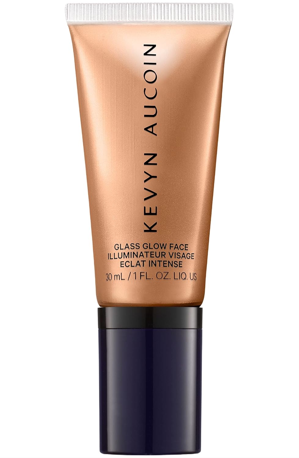 Kevyn Aucoin Glass Glow Face: Multi-purpose universal dewy highlighter for face and body. Creates glowing youthful-looking hydrated skin with a glassy complexion. Makeup artist go to.