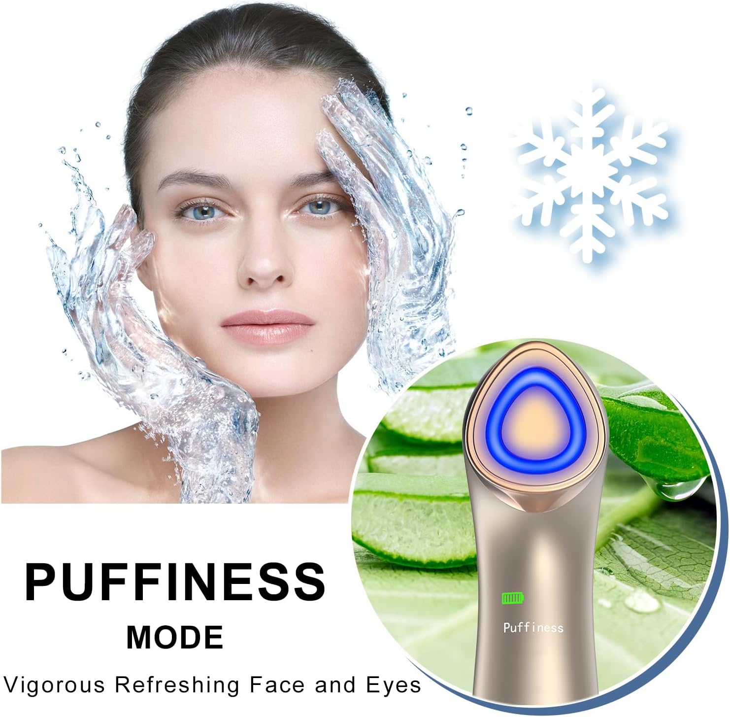 Lefay Face Skin Tightening Machine - Radio Frequency Anti-Aging Device Microcurrent Face Massager Lifting, Firming, Toning, Wrinkles Reduction De-Puffiness for Facial and Neck - Image 4