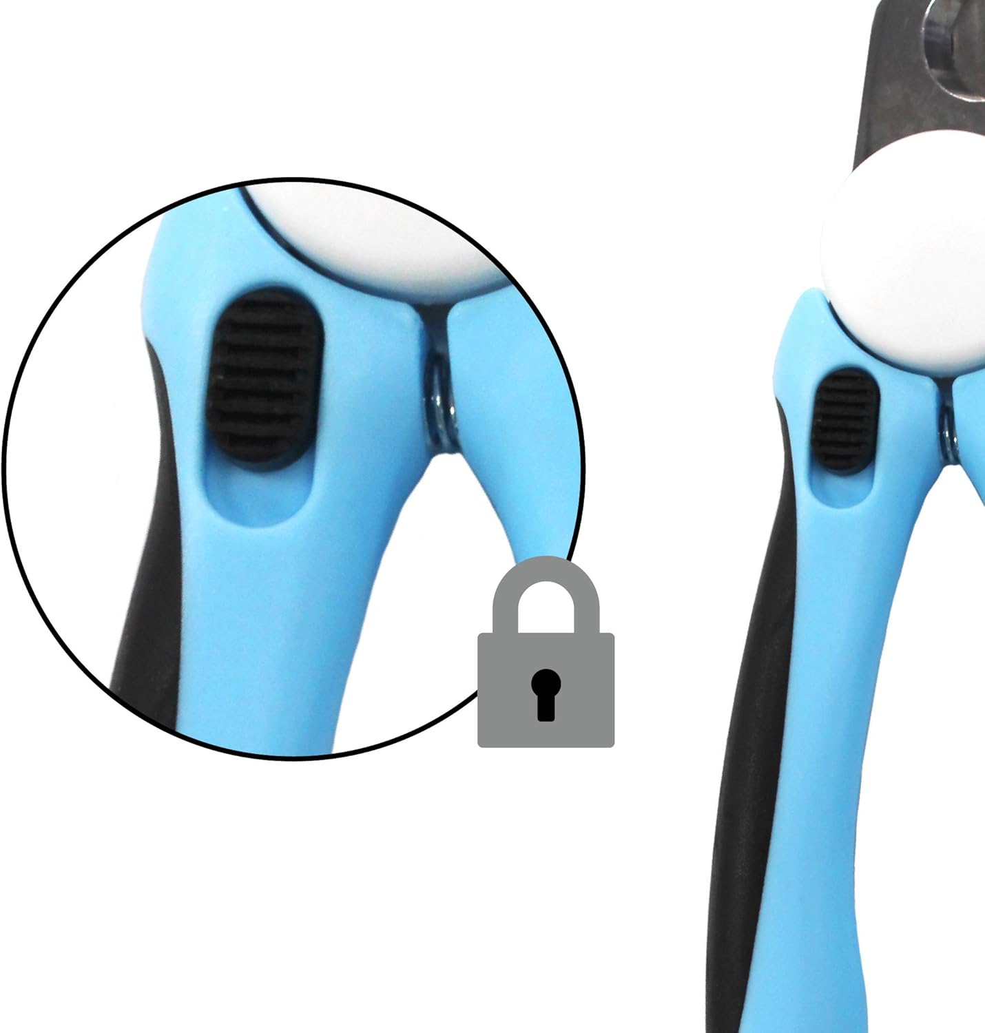 Pets First DOG NAIL CLIPPER & TRIMMER Premium Quality Pet Nail Paws Clippers & trimming tool with Safety Guard. Avoid Over-Cutting Nails +Free Nail File. Sturdy Non Slip Ergonomic Handles. Sharp Blade - Image 6