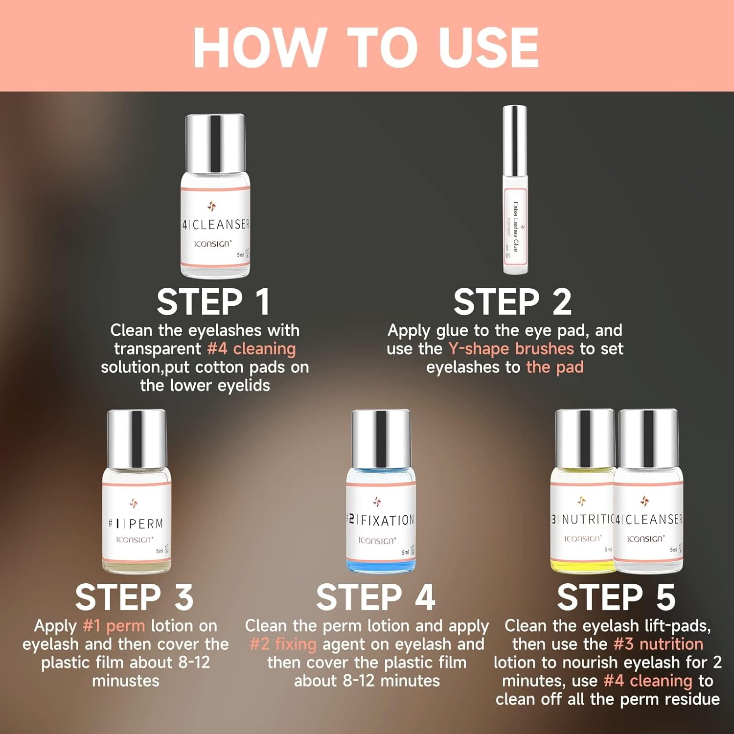 Lash Lift Kit, Eyelash Perm Kit, Professional Eyelash Curling Lash Extension Set, Glue Upgraded Version, Lash Extensions, Lash Curling, Semi-Permanent Curling Perming Wave Suitable For Salon - Image 5