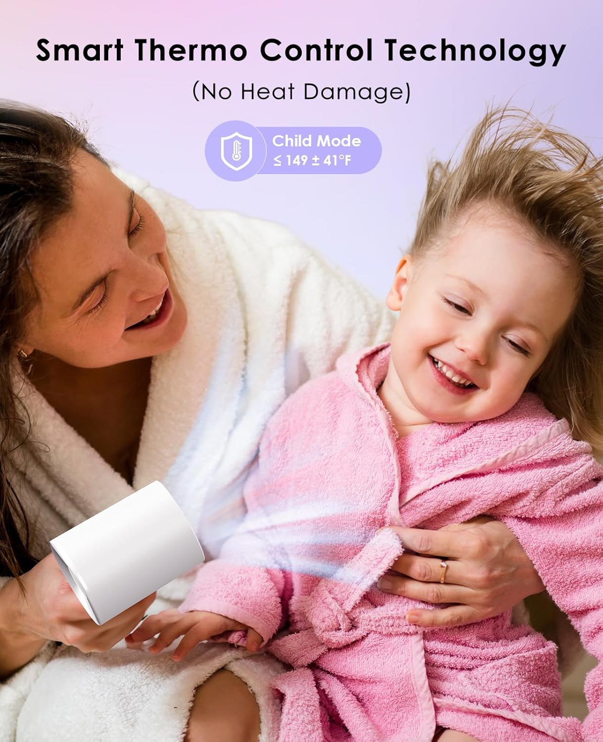 Hair Dryer, Negative Ionic Hair Dryer, High-Speed Blow Dryer with 110, 000 RPM Brushless Motor, Fast Drying Lightweight Travel Hairdryer, Low Noise Home Hair Dryer with Smooth Nozzle - Image 4