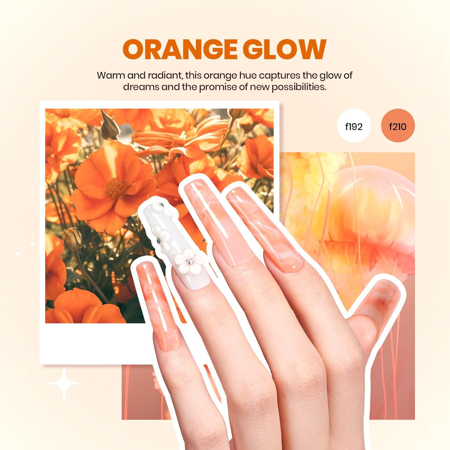 31 Piece Gel Nail Polish Kit with UV Lamp, Base & Top Coats for Women - Image 5